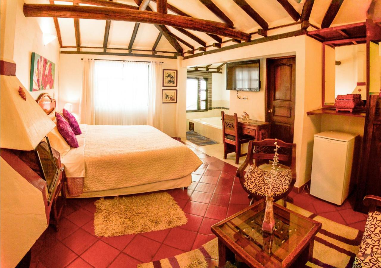 Hotel Bahia Olivo Boutique & Spa ビージャ・デ・レイバ エクステリア 写真