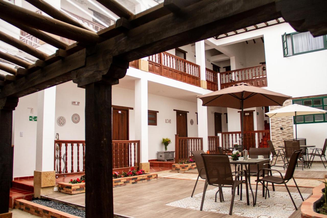 Hotel Bahia Olivo Boutique & Spa ビージャ・デ・レイバ エクステリア 写真