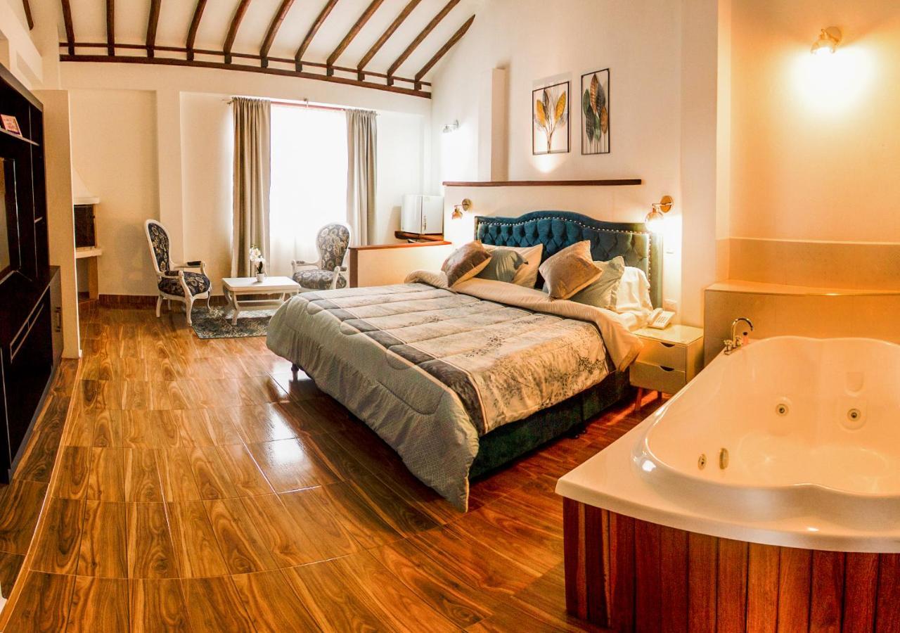 Hotel Bahia Olivo Boutique & Spa ビージャ・デ・レイバ エクステリア 写真